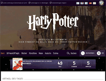 Tablet Screenshot of carlsen-harrypotter.de